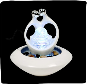 Home Decorating Interior Design: Water Feature Ceramic