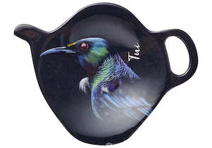 Ashdene Ladelle: Majestic Birds Tui Tea Bag Holder
