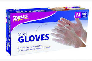 First Aid: Gloves Disposable Med 100pk