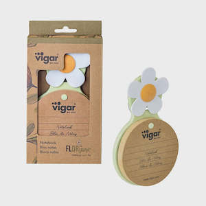 Vigar Florganic Flower Power Notebook with Suction