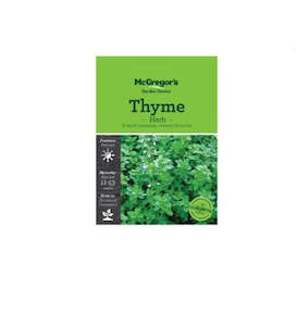 Herb Seeds, McGregor's, Thyme