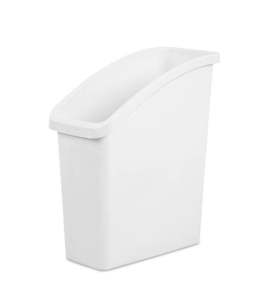 Sterilite Under Sink Waste Basket – White