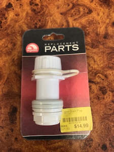 Chilly Bins: Igloo Drain Plug, Threaded, Long