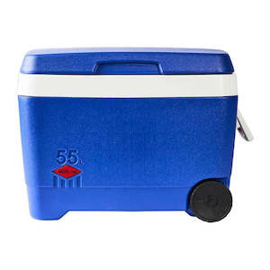 Chilly Bins: Willow Journey Wheelie Cooler – 55L (Blue)