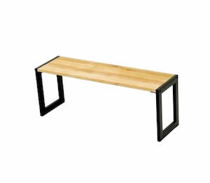 Shelving Displays: LTW Black & Bamboo Shelf 45 x 13cm