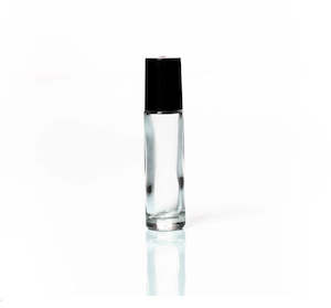 Clear Petra Glass Roller, Bottle 10ml W Lid