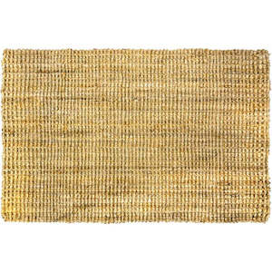 Door Mats: Effects Natural Jute Rug 80x120cm