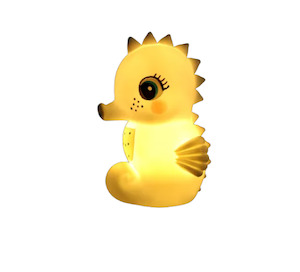 Bedroom Accessories: Kids Glow Lamp Fin the Seahorse