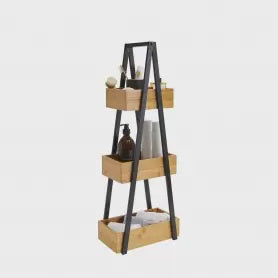 Storage: Caddy 3 Tier Ladder Bamboo