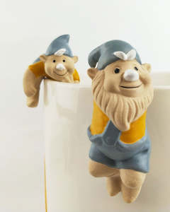 Gnome Pot Hanger 8cm Set of 2