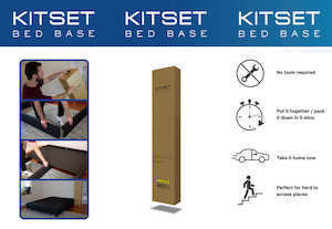 Bedroom: Kitset Bed Base "ORDER ONLY ITEM"