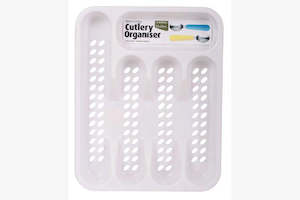 Kitchen: Cutlery Tray, Plastic,33(L)x26(W)x4.5(H)