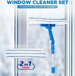 Laundry: Telescopic Window Cleaner Set