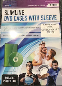 DVD Cases,Pack of 7