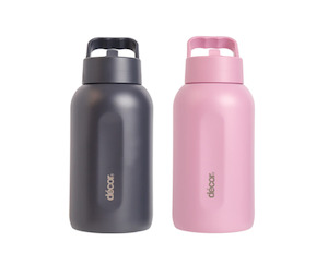 Decor: XXL Bottle Double Walled Stainless Steel 2L