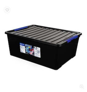 Sistema Sale: Sistema 60L Storage Bin & Lid, Black