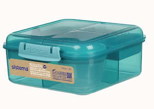 Sistema 1.25L Bento Cube with Yogurt Pot