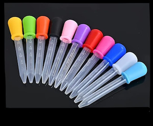 Cosmetic Pharmaceutical Containers: Silicone Liquid Dropper 5ml