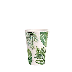 Kates Bamboo Cup Leaf Design 400ml