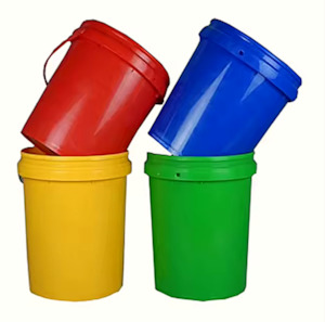 Storage: Top Pail 20L Coloured W Lid