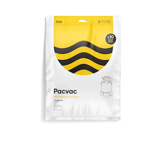 Laundry: Filta Pacvac Superpro Sms Multi Layered Vacuum Cleaner Bags 10 Pk