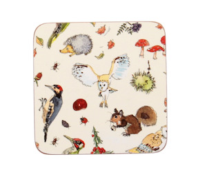 5 Clearance: Ulster Weavers MF Woodland Coaster Pk4