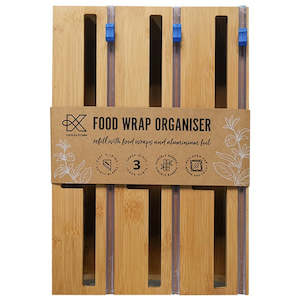 Kates Bamboo Food Wrap Organiser
