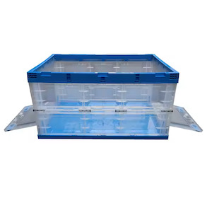 Commercial Storage: QS Collapsible Storage Crate Clear 650mm XL