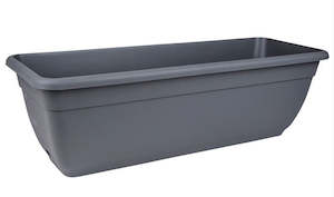 Decor Garden 1: Décor Sorrento™ Self-Watering Planter Box, Oblong 750mm - Pewter
