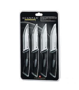 Brand Scanpan: Scanpan Spectrum Jumbo Steak Knife Set - 4 Piece