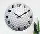 Golf Clock 25.5cm