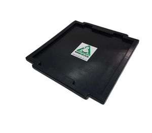 Garden: Storage Stacker Lid (Worm Farm Lid) NO HOLES Black