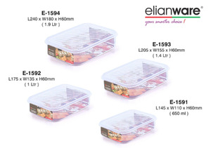 Kitchen: Elianware Food Keeper Rectangular