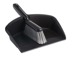Laundry: TRUST Heavy Duty Commercial Dust pan and Brush