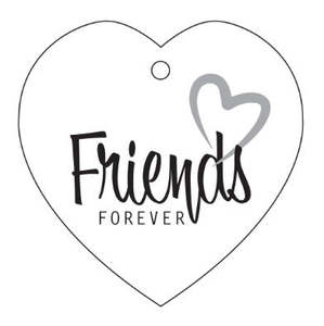 Stationary: Ceramic Hearts Wall Hanging Assorted Sayings -Single