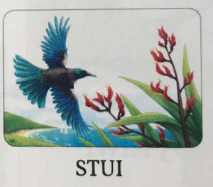 Stationary: Notepad, Sticky Notes & Pen NZ Birds