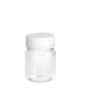 Industrial: Round Pet Jar 100ml/125g With Lid