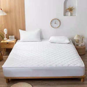 Cotton Mattress Protector + 2 Pillowcases