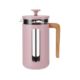 LC Pisa Cafetiere 3 Cup Pink Wood Handle