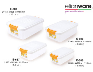 Storage: Seal Lock Container W Lid