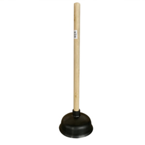 Wooden Handle Toilet Plunger