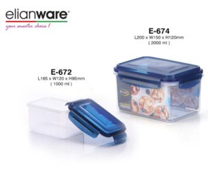 Ezy-Lock Container Rectangular