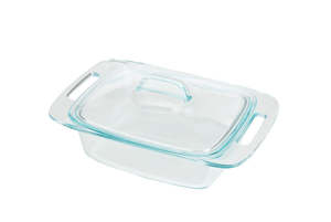 Kitchen: Pyrex Easy Grab Covered Casserole Dish W Lid 1.9L