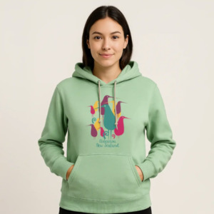 Wild Kiwi Women's Hoodie - Retro Kiwi