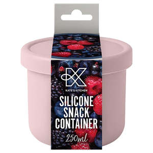 Kates Glass Kitchen: Kates Silicone Snack Container 250ml