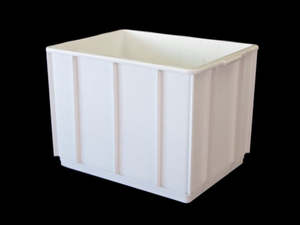 Storage: Tote Crate, MultiStacker 32 Lit, 432x324x305mm, White