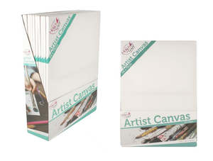 Arts Crafts: Artist Canvas Cotton 280gsm 54 x 73cm