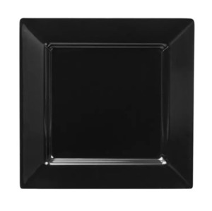 Trent Square Platter 400x400x40mm Black