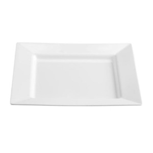 Trent Square Platter 400x400x40mm White