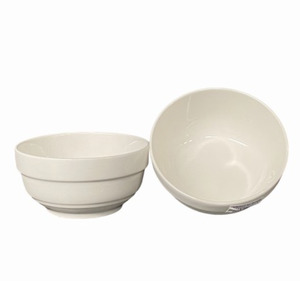 Kitchen: White Ceramic Bowl
